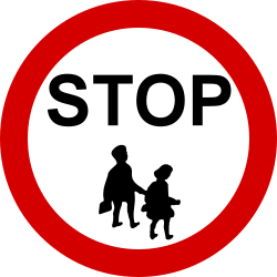 Entrée interdite (point de contrôle).